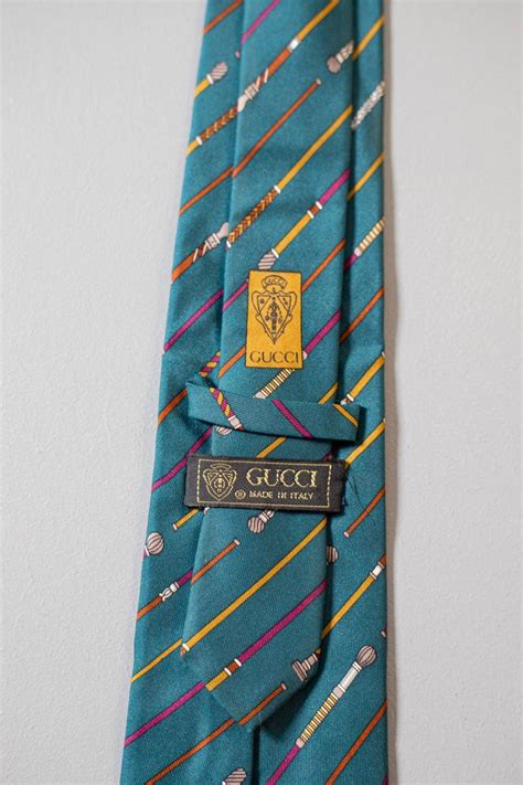 gucci tie vintage